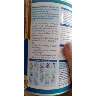 Sữa tăng chiều cao cho bé 900g