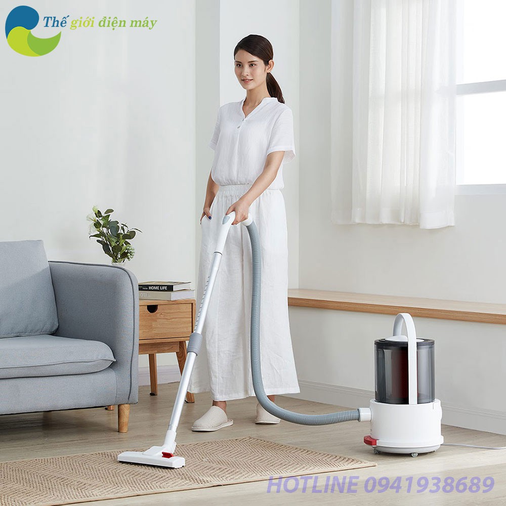 [Bản quốc tế] Máy hút bụi khô và ướt Xiaomi Deerma TJ200 đa chức năng, 1200W, 18KPA, dung tích 6L (nước 3.5L) | BigBuy360 - bigbuy360.vn