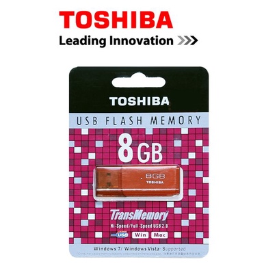 Usb Toshiba 8gb Ori 99 Flashdisk Guaranteed - 8gb Mới