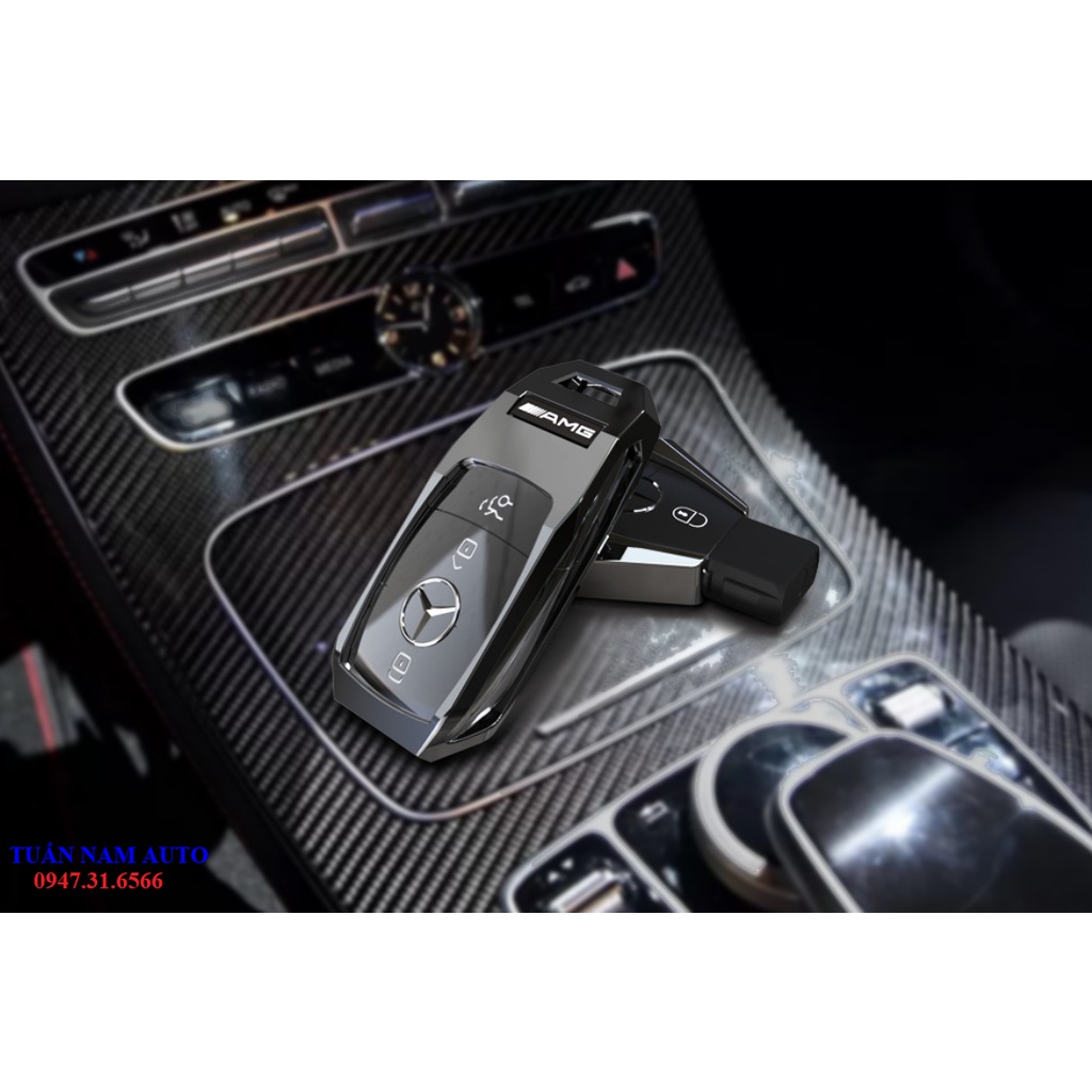Bọc chìa khóa Mercedes C200L/C260L/E300L/E260L xe GLC khóa GLE/GLB vỏ bọc hợp kim siêu bền sang
