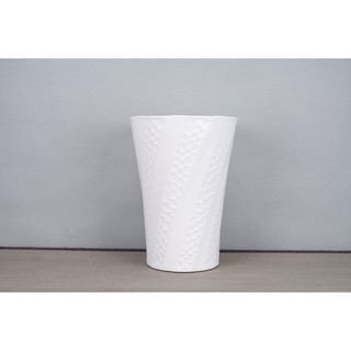 Bộ 4 Chậu Nhựa Trồng Cây Xoắn Giả Đá (30x20xH40cm) Trồng Hoa Kiểng, Cây Ăn Trái - Hàng VNXK