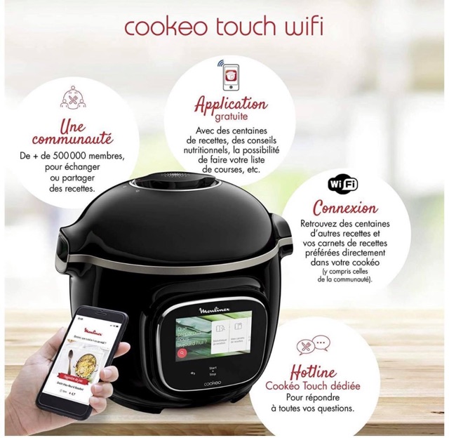 Nồi đa năng Cookeo 1600w