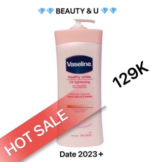 [HÀNG CHUẨN] Sữa dưỡng thể Mỹ USA Vaseline Healthy White UV Lightening 725ml