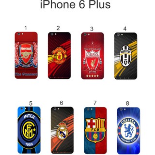 Ốp lưng iPhone 6 Plus dẻo in hình Câu Lạc Bộ Bóng Đá