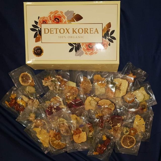 Hộp 30 hoa quả sấy khô detox tặng kèm đường ăn kiêng ❤️❤️❤️