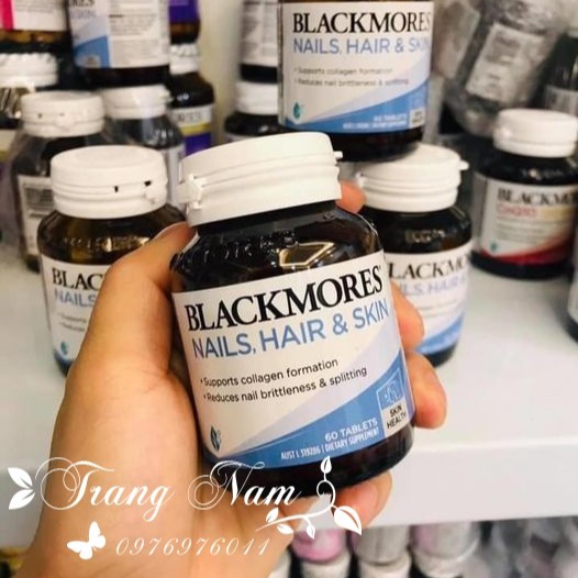 Viên uống đẹp da, móng và tóc - Blackmores Nails Hair Skin | BigBuy360 - bigbuy360.vn