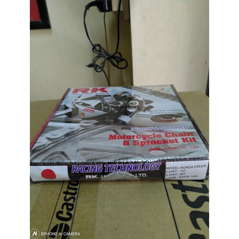 Bộ nhông sên dĩa Dream RK