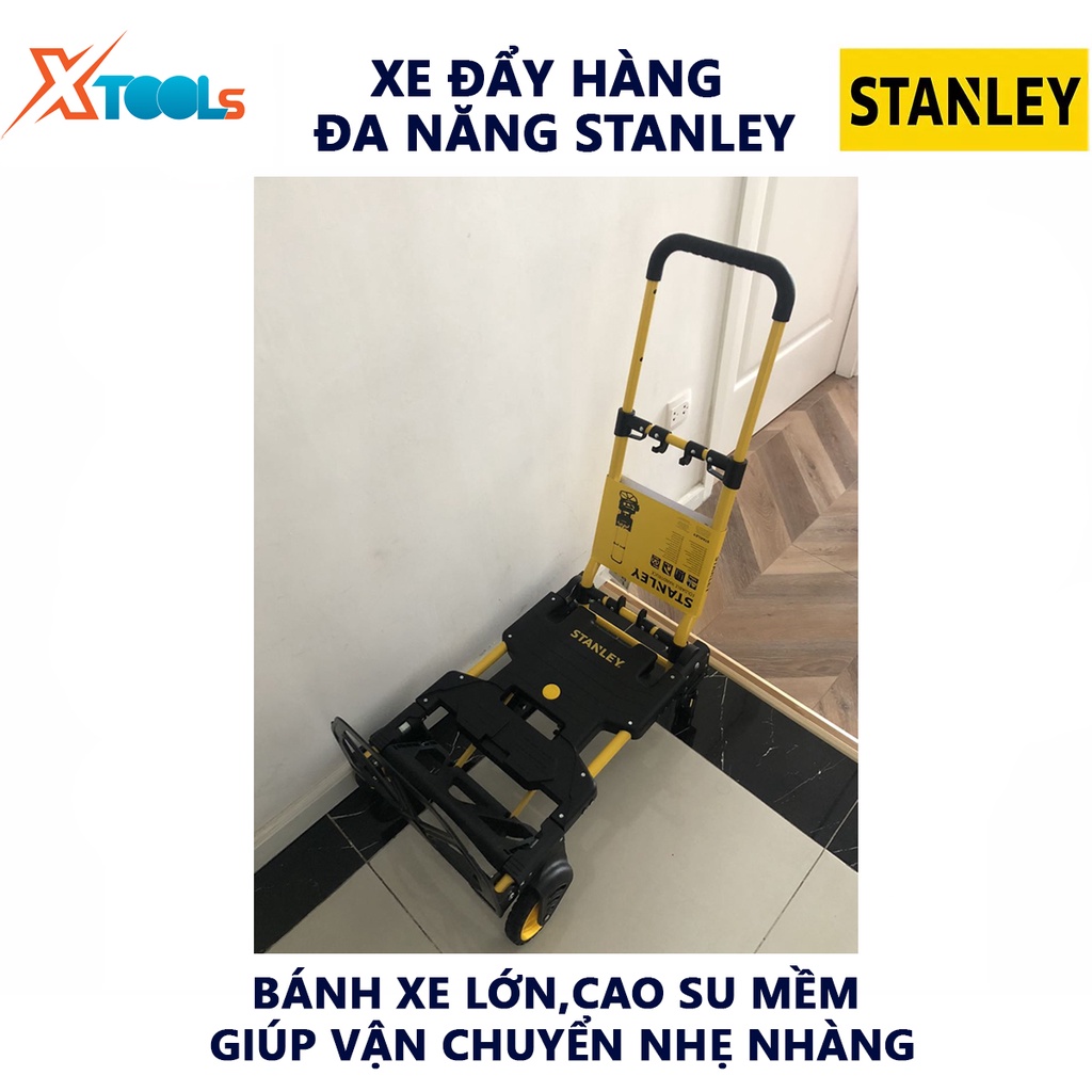 Xe đẩy hàng đa năng Stanley SXWTD-FT585 | kích thước khi xếp gọn 40.5 x 12.5 x 66cm tải trọng 70kg [CHÍNH HÃNG][XTOOLS]