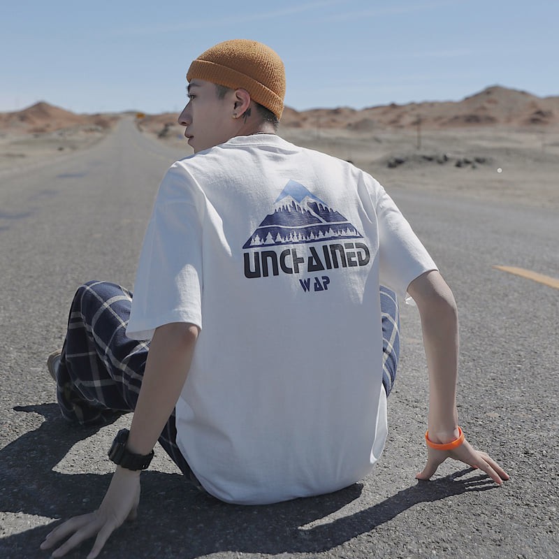 [FREESHIP] Áo thun tay lỡ unisex form rộng 2way Unchained, áo phông rộng cao cap | BigBuy360 - bigbuy360.vn