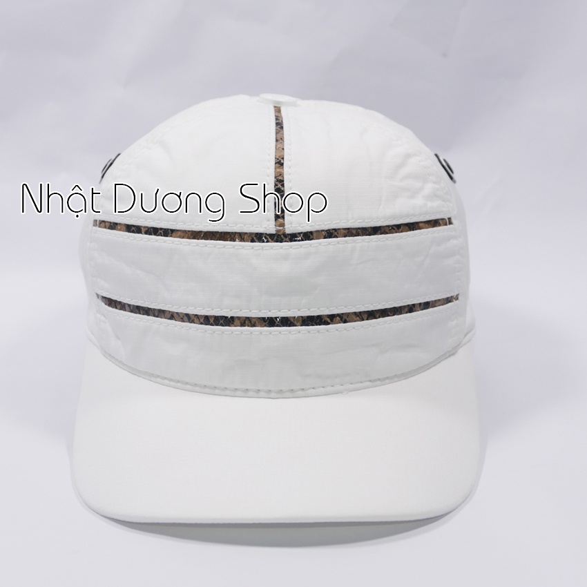 [ HÌNH THẬT ]Nón kết xịn z caps vá 3 sọc da phía trước kèm đóng sò 3 lớp- Chất liệu vải Cotton cao cấp