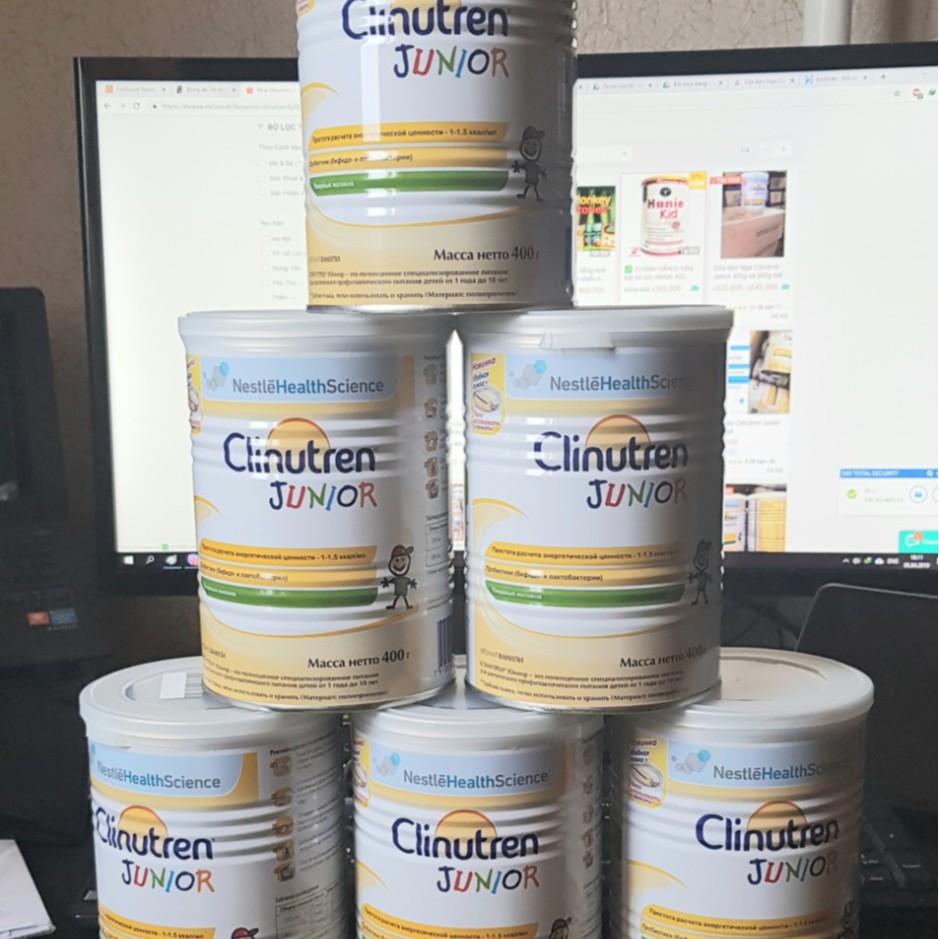 Sữa Béo Nga Clinutren Junior 400gr