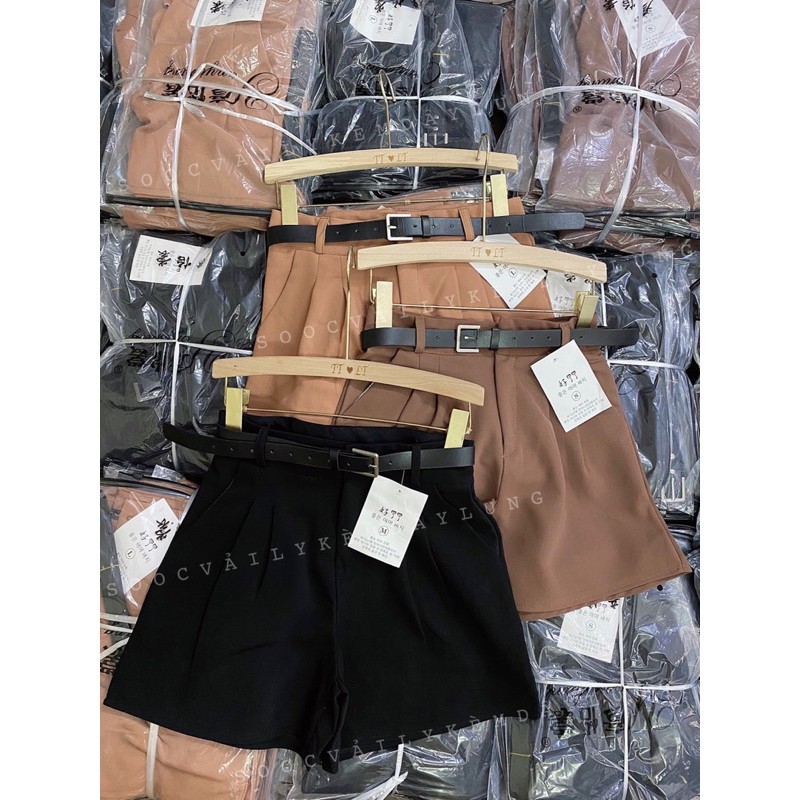 Quần Short Vải Dây Lưng | BigBuy360 - bigbuy360.vn