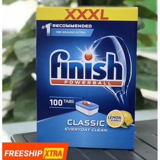 Viên rửa bát Finish Classic hương chanh