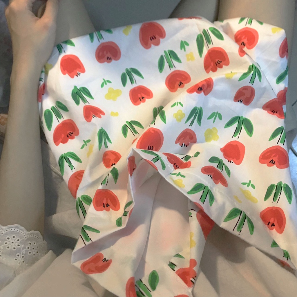 Túi đeo chéo tote, đeo vai, túi xách bigsize hoa tulip cỡ lớn - Candy Pop