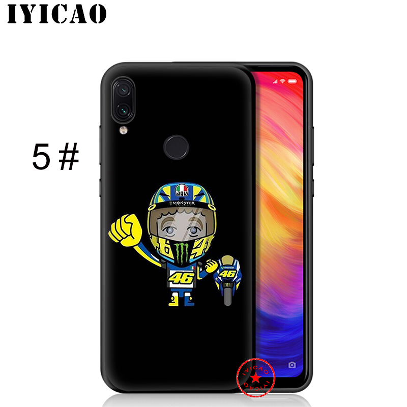 Ốp Điện Thoại Mềm Họa Tiết Valentino Rossi Vr 46 Ablu154 Cho Xiaomi Redmi Note 8t 8 7 6 5 Pro