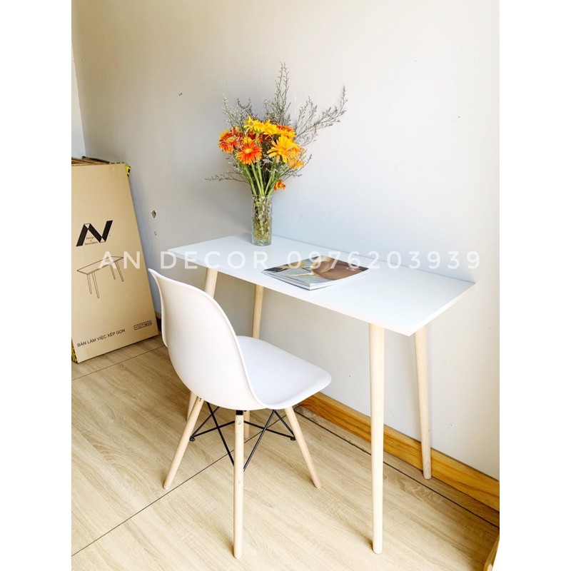 BÀN LÀM VIỆC / BÀN HỌC (không kèm ghế ), chân gỗ cao su tự nhiên , mặt phủ chống trầy , Sản Phẩm của Nội Thất An An | BigBuy360 - bigbuy360.vn