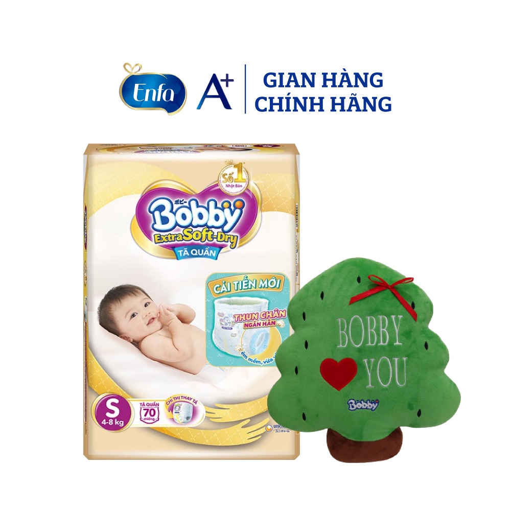 Tã Bobby XXL42 (Tặng cây thông bông)