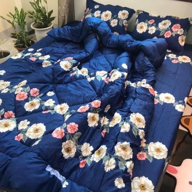 Sét chăn ga mùa hè chất cotton