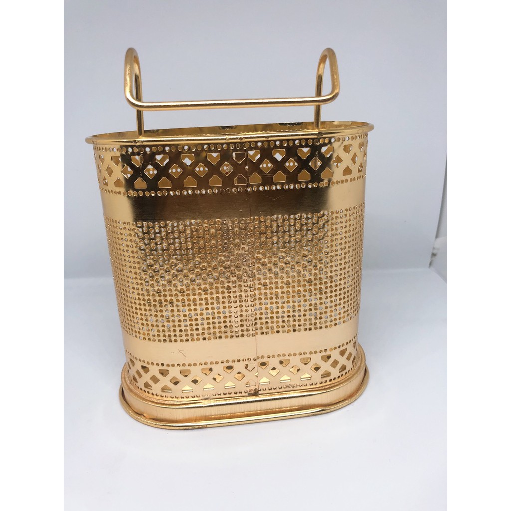 🤞 Ống đựng đũa ️, Ống Đũa Inox Mạ Vàng Đồng  - Kiểu Dáng Đẹp | BigBuy360 - bigbuy360.vn