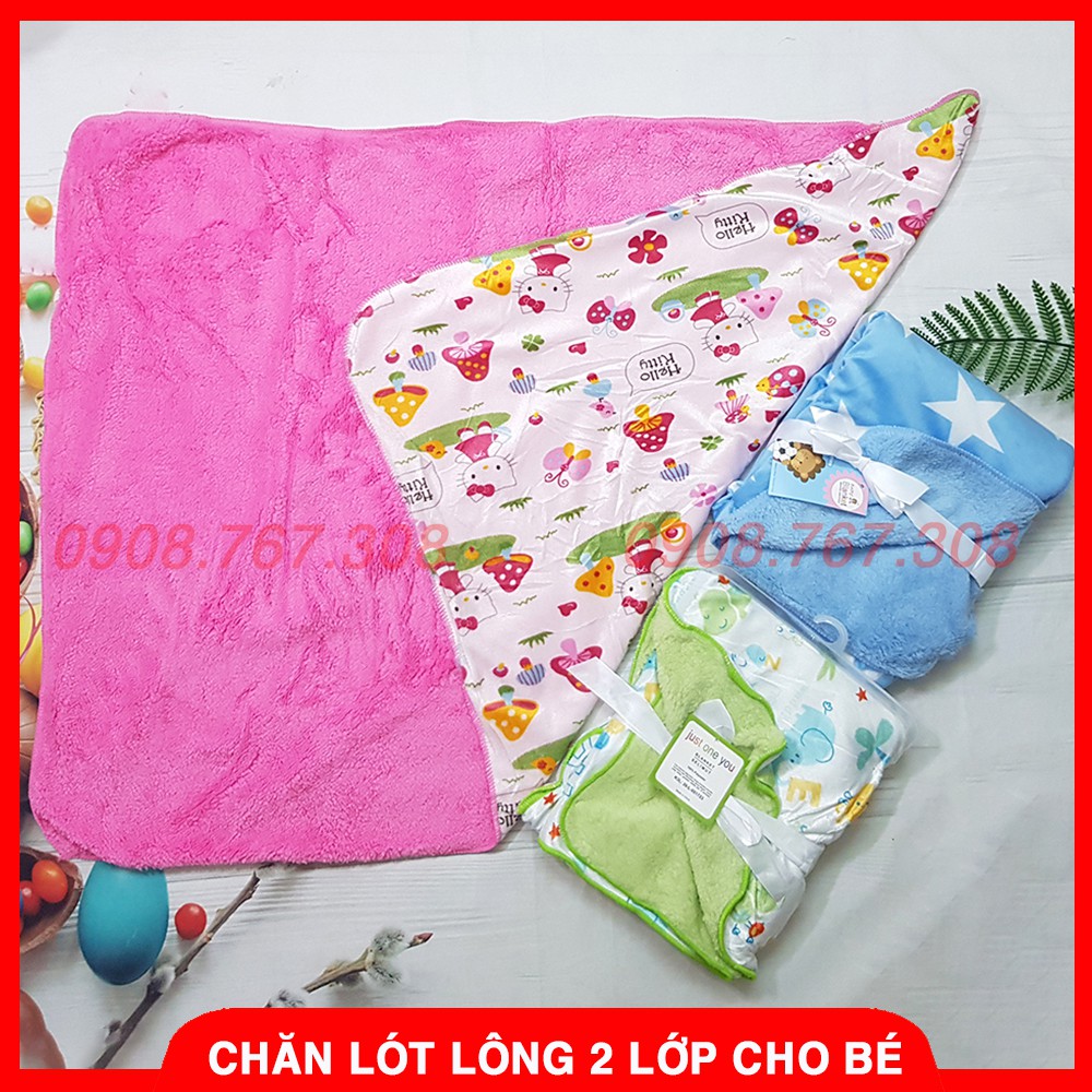 Chăn Lông 2 Lớp Cho Bé Mềm Mại Ấm Áp - BTT00527