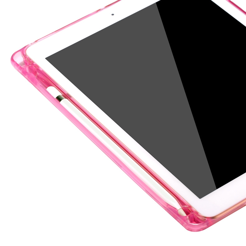 Ốp máy tính bảng TPU có ngăn đựng bút cảm ứng cho IPAD 10.2 AIR 3 MINI 1 2 3 4 5 PRO 9.7 10.5 11 12.9 2019 | BigBuy360 - bigbuy360.vn