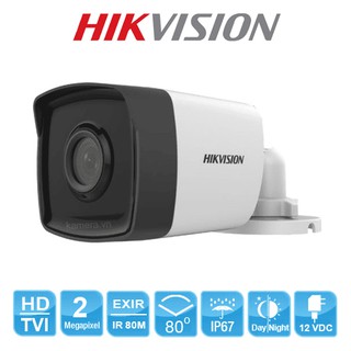 Camera hd-tvi hồng ngoại 2.0 megapixel hikvision ds-2ce17d0t-it3