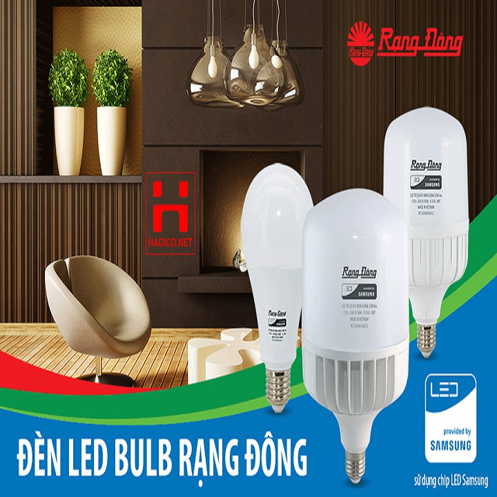 [BÓNG ĐÈN][SALE ] Bóng đèn LED trụ Rạng Đông 80w CHẤT LƯỢNG CAO