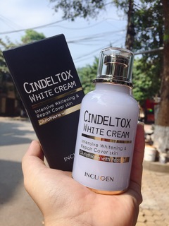Kem dưỡng trắng da Cindel Tox