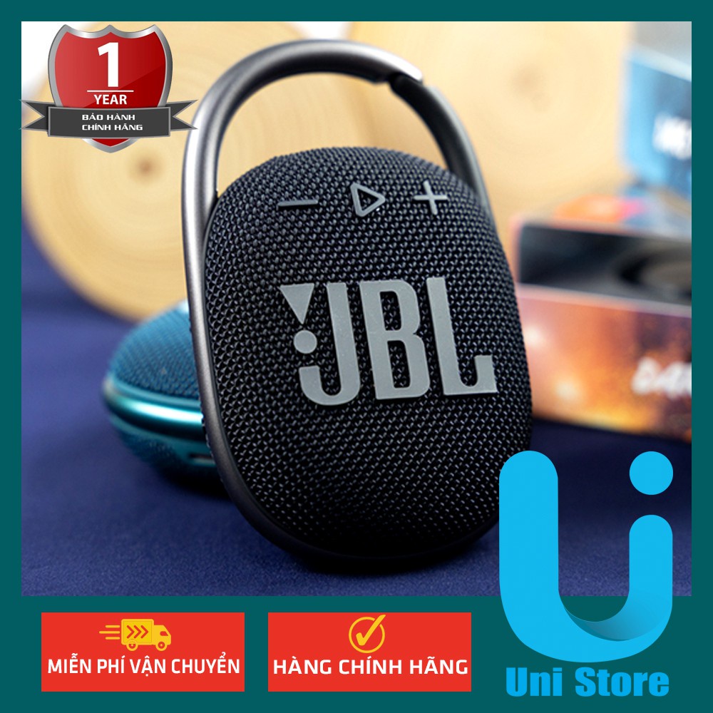 ❉❃Loa BLUTOOTH JBL Clip 4 5.1 Mini Clip4 Trầm Ngoài Trời Chống Nước IP67 Di Động Có Móc - BẢO HÀNH ĐỔI MỚI