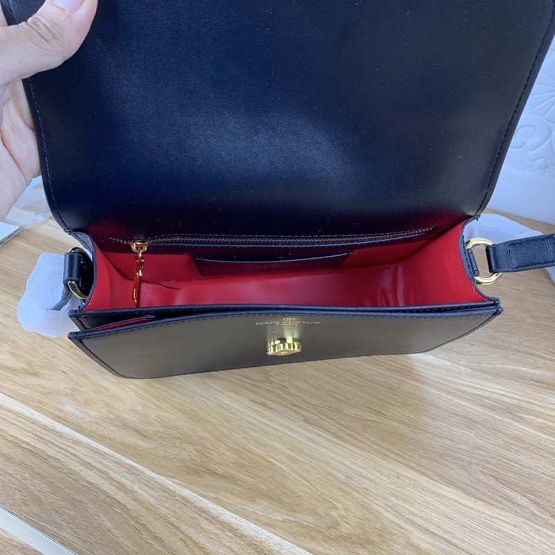 Túi xách LV Louis Vuitton Pont màu đen size 23cm