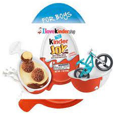 Kẹo socola đồ chơi trái trứng Kinder Joy Mỹ cho bé trai bé gái 20g