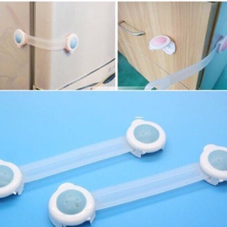 [FS 50k] Khoá cửa tủ lạnh, tủ đồ, ngăn kéo đa năng an toàn cho bé, khoá hộc tủ, ngăn bàn