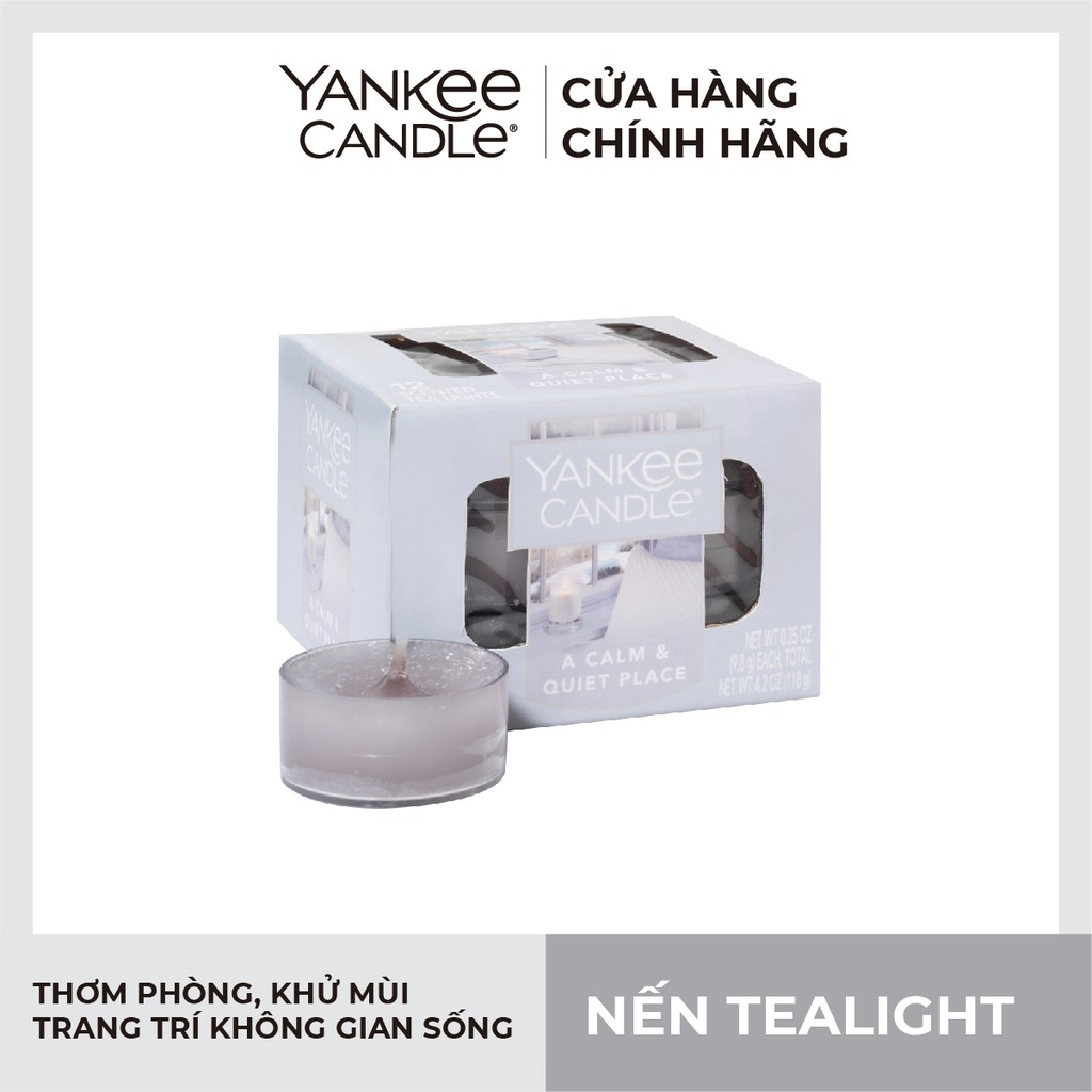 Nến Tealight Yankee - A Calm &amp; Quiet Place