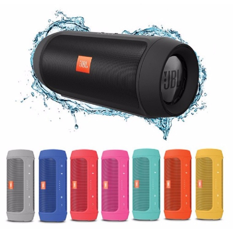 Loa bluetooth CHARGE 2+ 4.0, hỗ trợ USB, thẻ nhớ, cổng 3.5mm (AUX) hỗ trợ kết nối tối đa 3 điện thoại cùng lúc