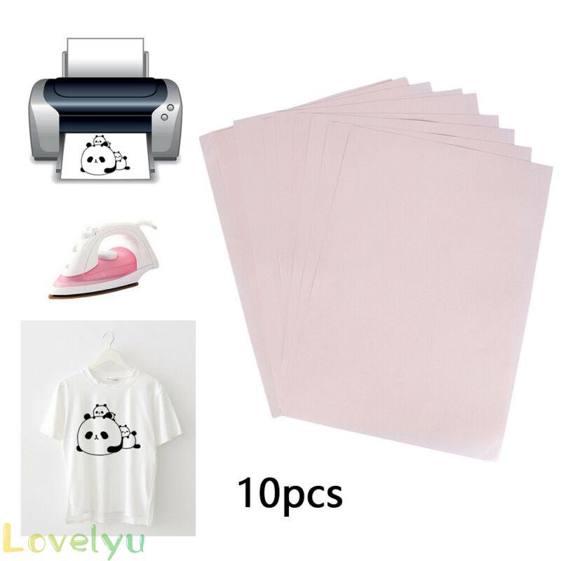Heat-Pressed Papers Inkjet Mug Stone painting Keychains Accessory 10pcs A4 Heat-Press Transfer T-Shirt Portable