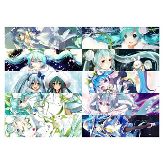 Kẹp sách Hatsune MIKU ( 10 tấm)