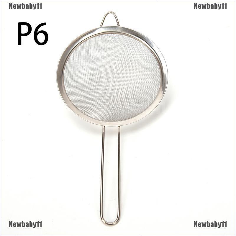 Rây Lưới Lọc Bột Bằng Thép Không Gỉ Tiện Dụng Cho Nhà Bếp