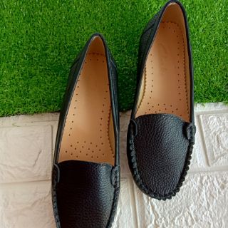 (HÌNH THẬT) GIÀY MỌI DA BÒ 100%
