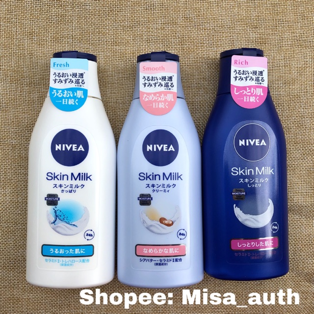 Dưỡng thể Nivea 200gr (bản Nhật)