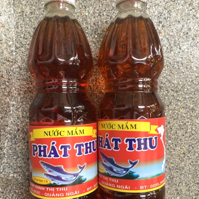 COM BO 2 CHAI MẮM CỐT NHỈ NGUYÊN CHẤT