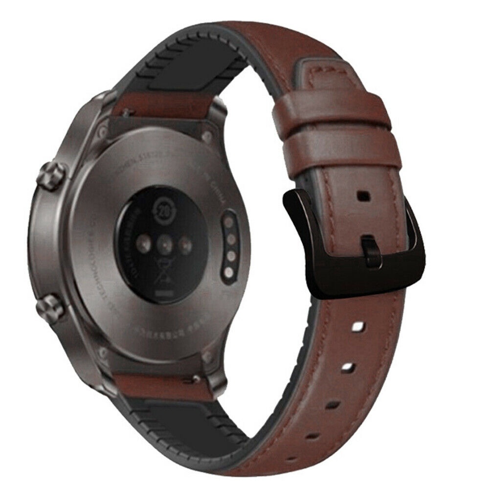 SAMSUNG Dây Đeo Tay Bằng Da Thật 20mm 22mm 3 45mm 44mm / Watch5 Pro 45mm Watch4 Watch 3 45mm