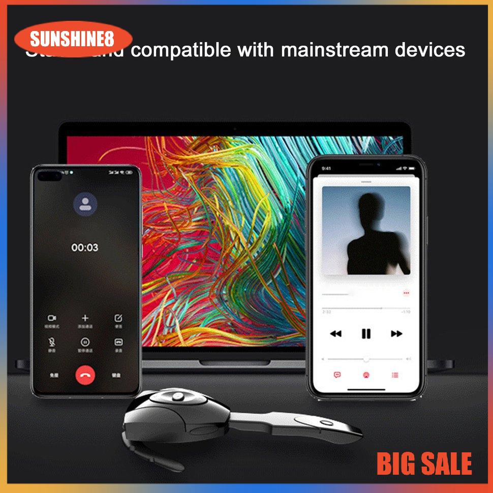 【SUN】[NEW]Wireless Headphones Business Earphones Earhook Headset With Microphone