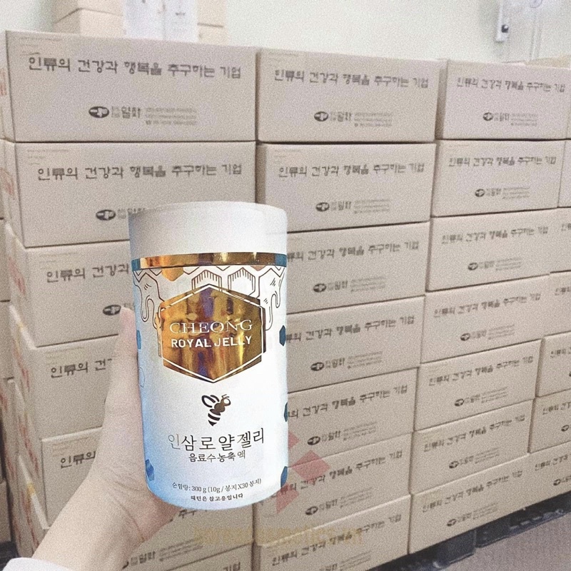 colagen cheong royal jelly hàn quốc hộp 30 gói