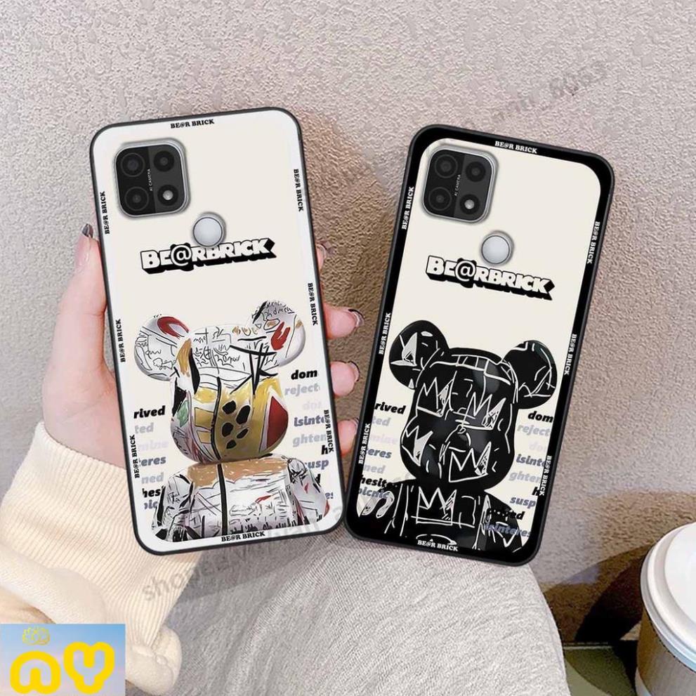 Ốp lưng Oppo A15 / A15s be@r brick mars thời trang, Ốp lưng lưng điện thoại viền dẻo siêu chất Như Ý