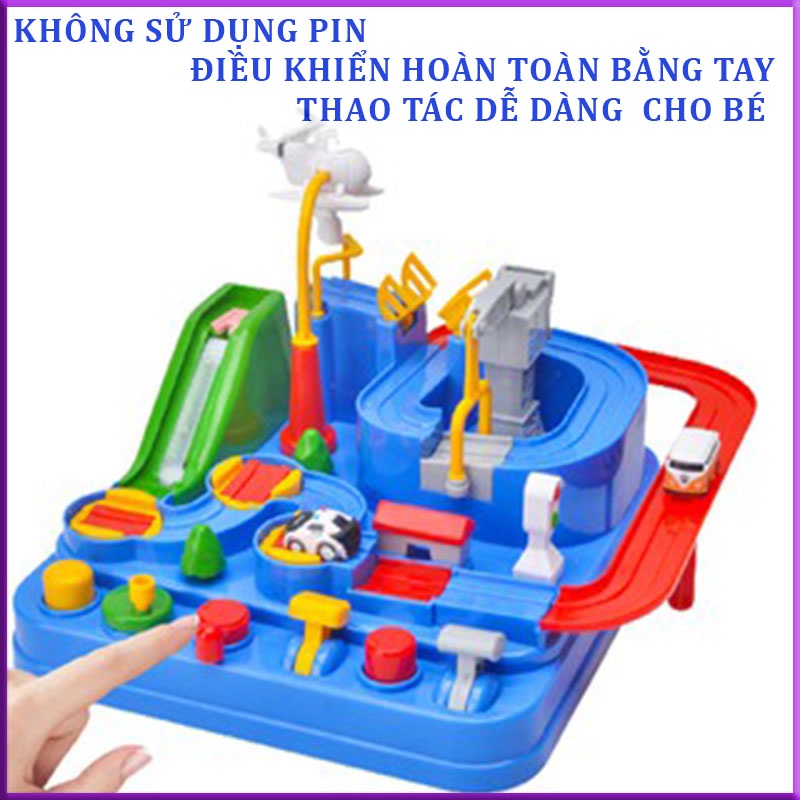 Đồ Chơi Lắp Ráp Ghép Ô Tô Đường Đua Phiêu Lưu Phát Triển Tư Duy, Đồ Chơi Trẻ Em Cho Bé Gái, Bé Trai Thông Minh