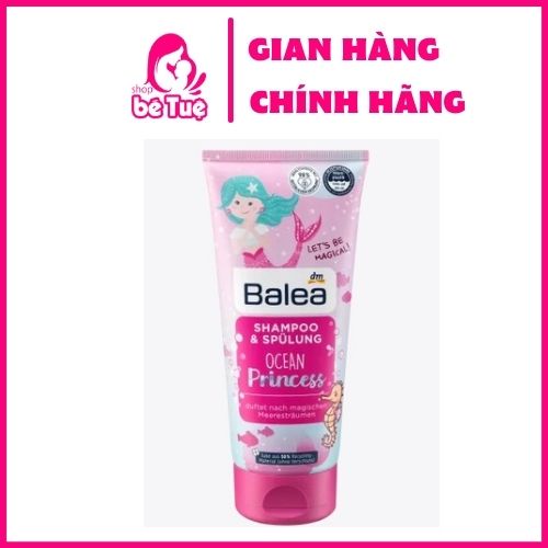 Dầu gội xả Balea Kids Little Princess 200 ml (Đức)