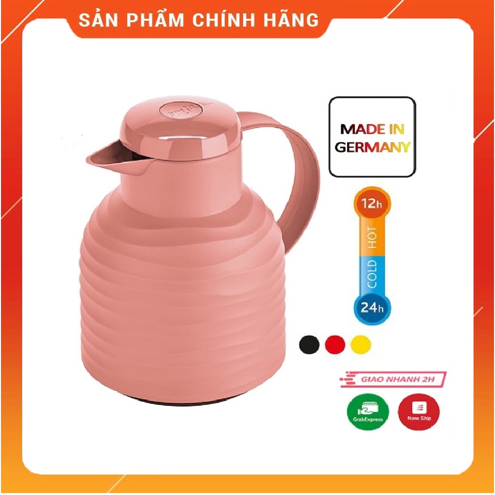 Bình giữ nhiệt EMSA SAMBA WARE, ấm giữ nhiệt cap cấp dung tích 1 lít [HÀNG ĐỨC]