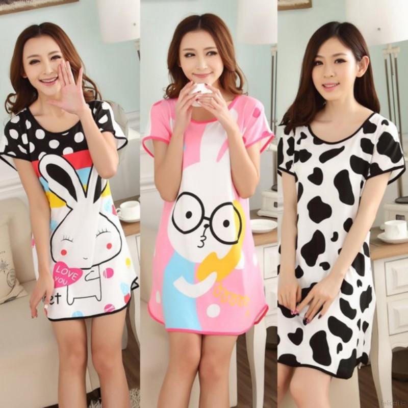 Đầm ngủ hình hoạt hình dễ thương cho nữ | BigBuy360 - bigbuy360.vn