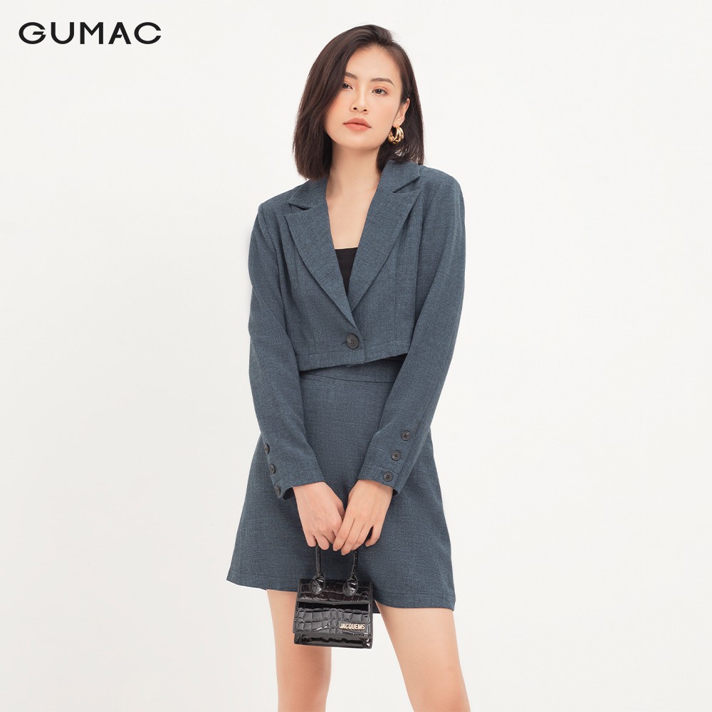 Chân váy nữ dáng A GUMAC VA1264 | BigBuy360 - bigbuy360.vn