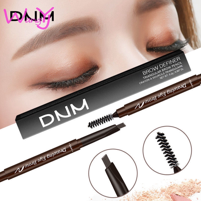 Bút Chì Kẻ Lông Mày Hai Đầu Chống Thấm Nước Và Mồ Hôi Trang Điểm Lên Màu Tự Nhiên